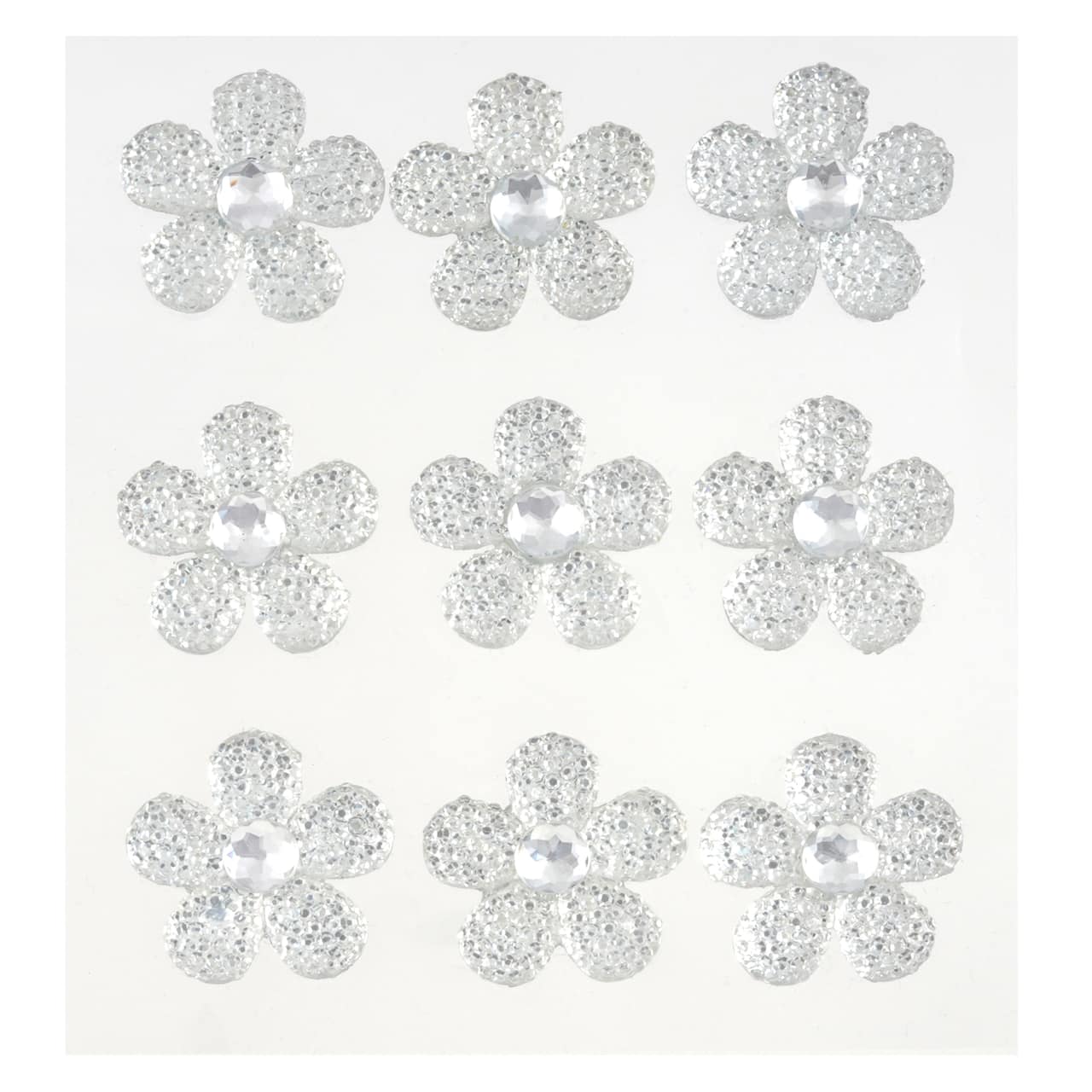 Clear Flower Sugar Stone Stickers by Recollections&#x2122;